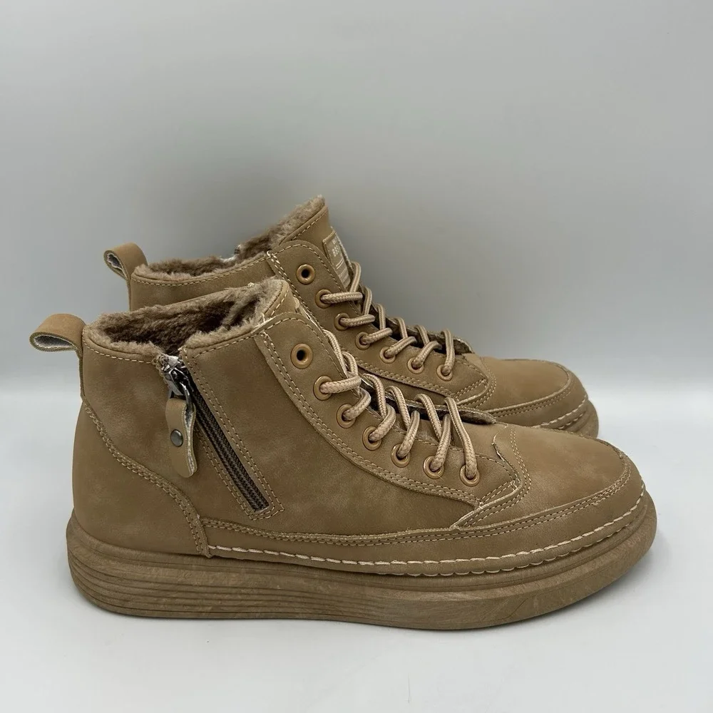 BBS By Boris Fleece Lined Ankle Boots Size EU 43 - Picture 2 of 8